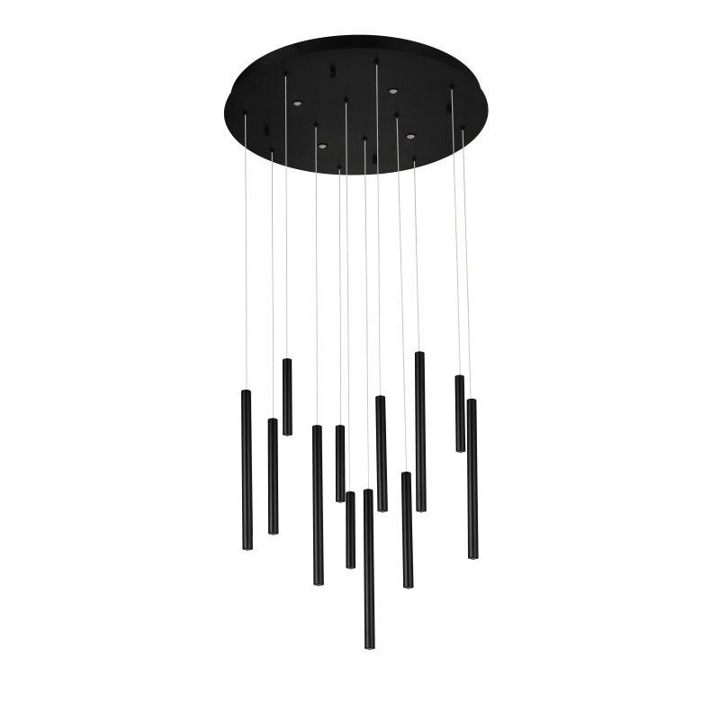 ILIOS 12 PENDANT 3-STEP DIMM BK | Azzardo