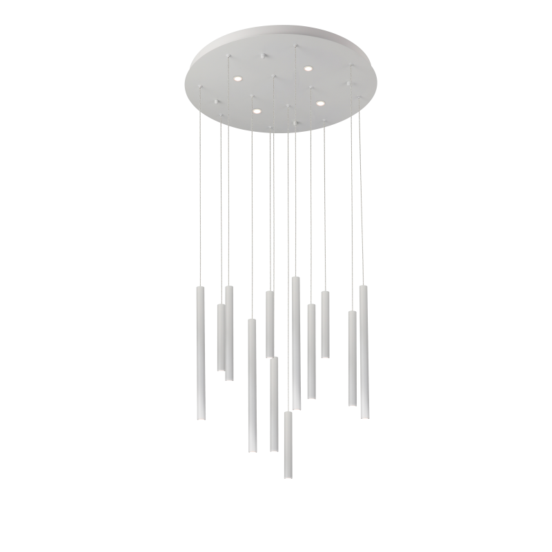 Lampa Ilios 12 Pendant 3-Step Dimm Wh AZ5746 | Azzardo