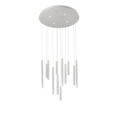 Lampa Ilios 12 Pendant 3-Step Dimm Wh AZ5746 | Azzardo