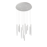 Lampa Ilios 12 Pendant 3-Step Dimm Wh AZ5746 | Azzardo