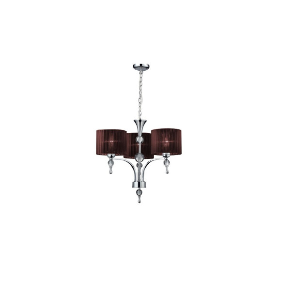Lampa wisząca Impress 3 Brown Wiszaca AZ2900 | Azzardo