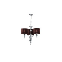 Lampa wisząca Impress 3 Brown Wiszaca AZ2900 | Azzardo
