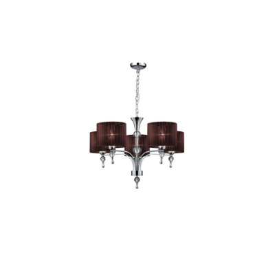 Lampa wisząca Impress 5 Brown Wiszaca AZ2901 | Azzardo