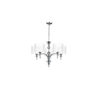 Lampa wisząca Impress 5 White Wiszaca AZ1007 | Azzardo