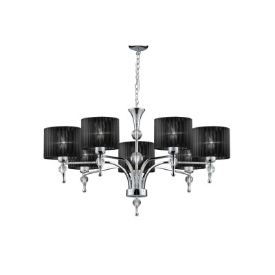 Lampa wisząca Impress 7 Black Wiszaca AZ0500 | Azzardo