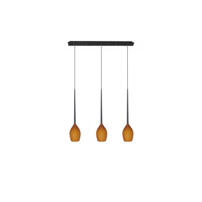 Lampa Izza 3 Matt Amber AZ2322 | Azzardo