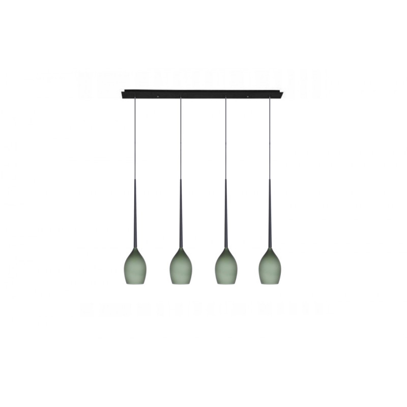 IZZA 4 LAMPA WISZACA OLIVE | Azzardo