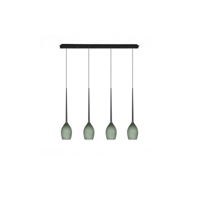IZZA 4 LAMPA WISZACA OLIVE | Azzardo