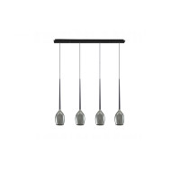 Lampa Izza 4 Smoky AZ2938 | Azzardo