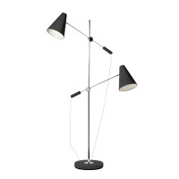 Lampa Kaja Stojaca Black AZ1082 | Azzardo