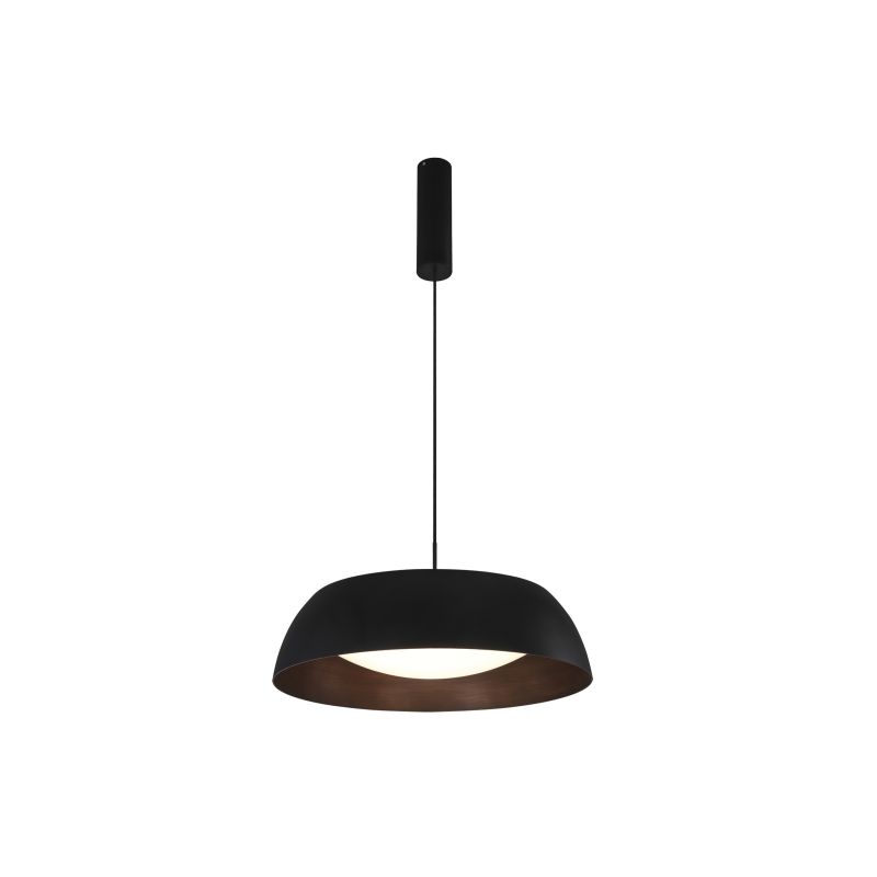 LENOX PENDANT 40 SMART BLACK/COPPER CCT SMART | Azzardo