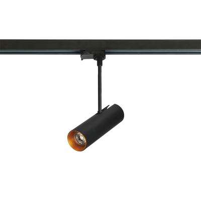 LENS TRACK 3LINE GU10 BK/GO | Azzardo