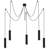 LOCUS L PENDANT 5 BK | Azzardo