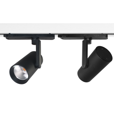 LOTTE TRACK 3LINE 25W CCT SWITCH BK | Azzardo