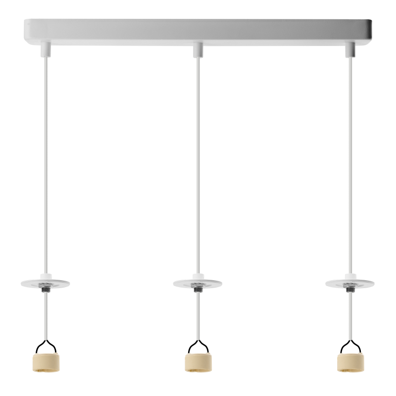 Lampa Lucas Base 3L Top Gu10 Wh AZ6163 | Azzardo