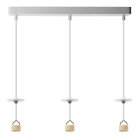 Lampa Lucas Base 3L Top Gu10 Wh AZ6163 | Azzardo