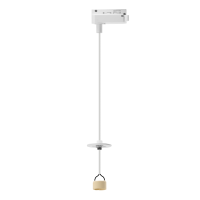 Lampa Lucas Base Track 1Line Pendant Acc Gu10 Wh AZ6153 | Azzardo