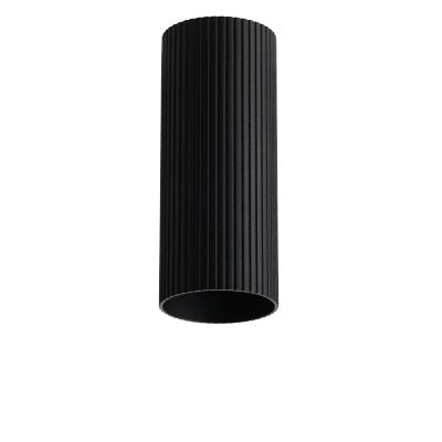 Lampa Lucas Ribbed Tube 30 Bk AZ6138 | Azzardo