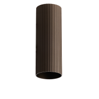 LUCAS RIBBED TUBE 40 ANODISED BRONZE | Azzardo