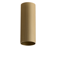 Lampa Lucas Ribbed Tube 40 Anodised Gold AZ6144 | Azzardo