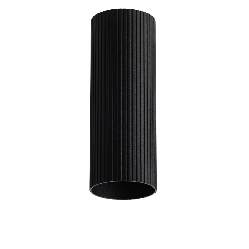 Lampa Lucas Ribbed Tube 40 Bk AZ6142 | Azzardo