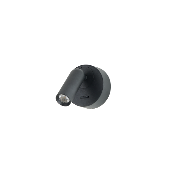 Lampa Lugano Round Wall Bk AZ5628 | Azzardo