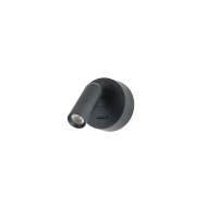 LUGANO ROUND WALL BK | Azzardo