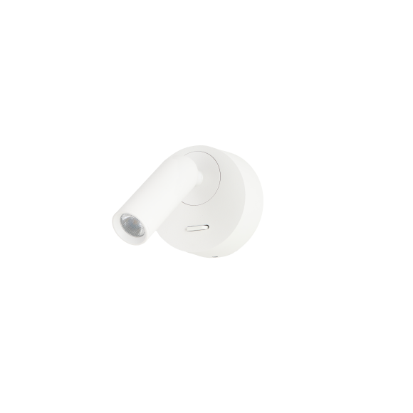 Lampa Lugano Round Wall Wh AZ5627 | Azzardo