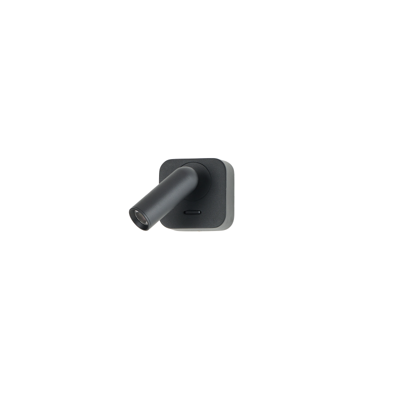 Lampa Lugano Square Wall Bk AZ5655 | Azzardo