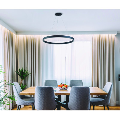 Lampa Marco Pendant 100 Cct Bk + Remote Control AZ5050 | Azzardo