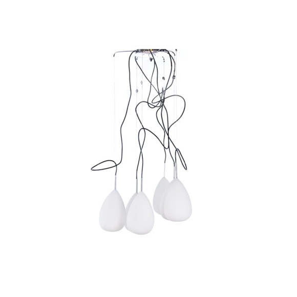 Lampa wisząca Mirage-6 White Wiszaca AZ0157 | Azzardo