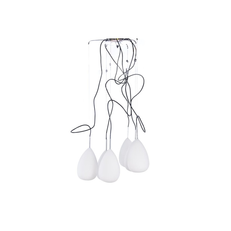 Lampa wisząca Mirage-6 White Wiszaca AZ0157 | Azzardo