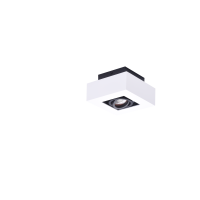 Lampa Nikea 1 Gu10 Wh/Bk AZ4430 | Azzardo