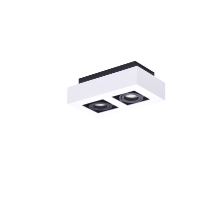 Lampa Nikea 2 Gu10 Wh/Bk AZ4433 | Azzardo