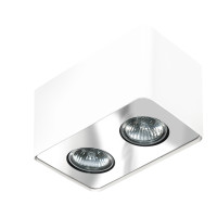 Plafon Nino 2 White/Chrom AZ0737 | Azzardo