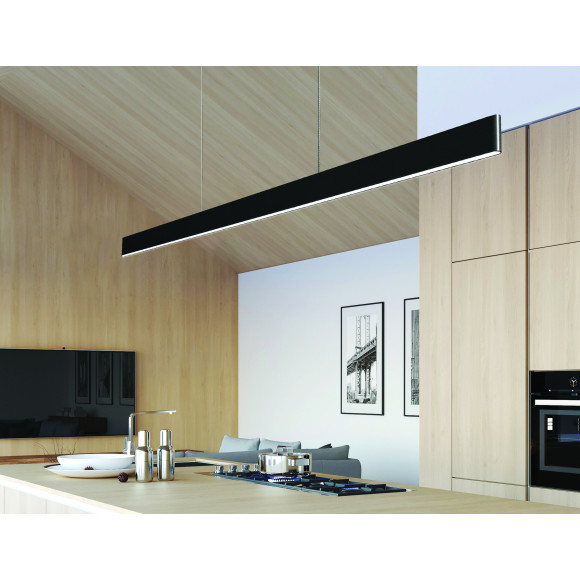 Lampa Olivier 120 3000K Dimm (10W+40W) Bk AZ5109 | Azzardo