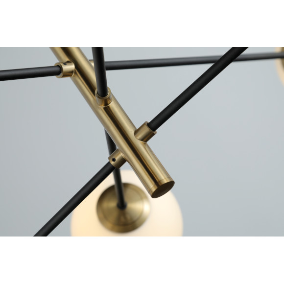 Lampa Oviedo 6 Go/Bk AZ4421 | Azzardo