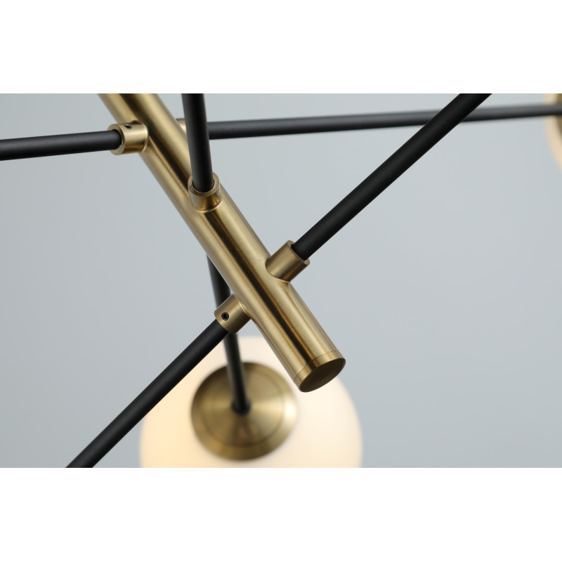 Lampa Oviedo 6 Go/Bk AZ4421 | Azzardo