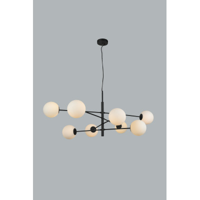 Lampa Oviedo 8 Bk/Bk AZ4422 | Azzardo