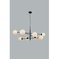 Lampa Oviedo 8 Bk/Bk AZ4422 | Azzardo