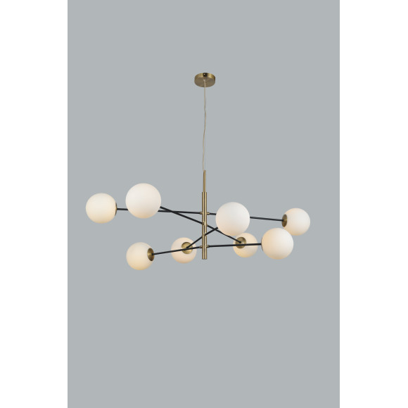 Lampa Oviedo 8 Go/Bk AZ4423 | Azzardo