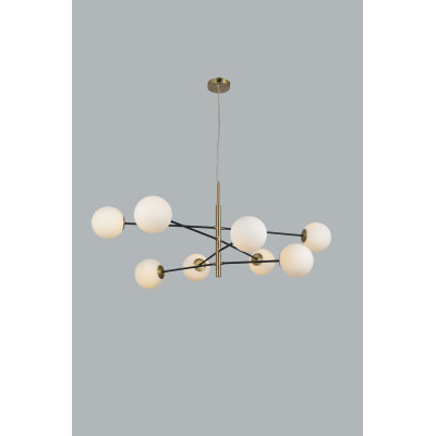 Lampa Oviedo 8 Go/Bk AZ4423 | Azzardo