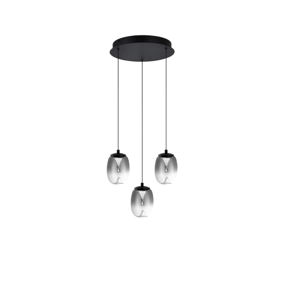 Lampa Pamela 11 Round 3 Smoky AZ6268 | Azzardo