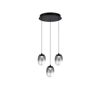 Lampa Pamela 11 Round 3 Smoky AZ6268 | Azzardo