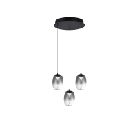 Lampa Pamela 11 Round 3 Smoky AZ6268 | Azzardo