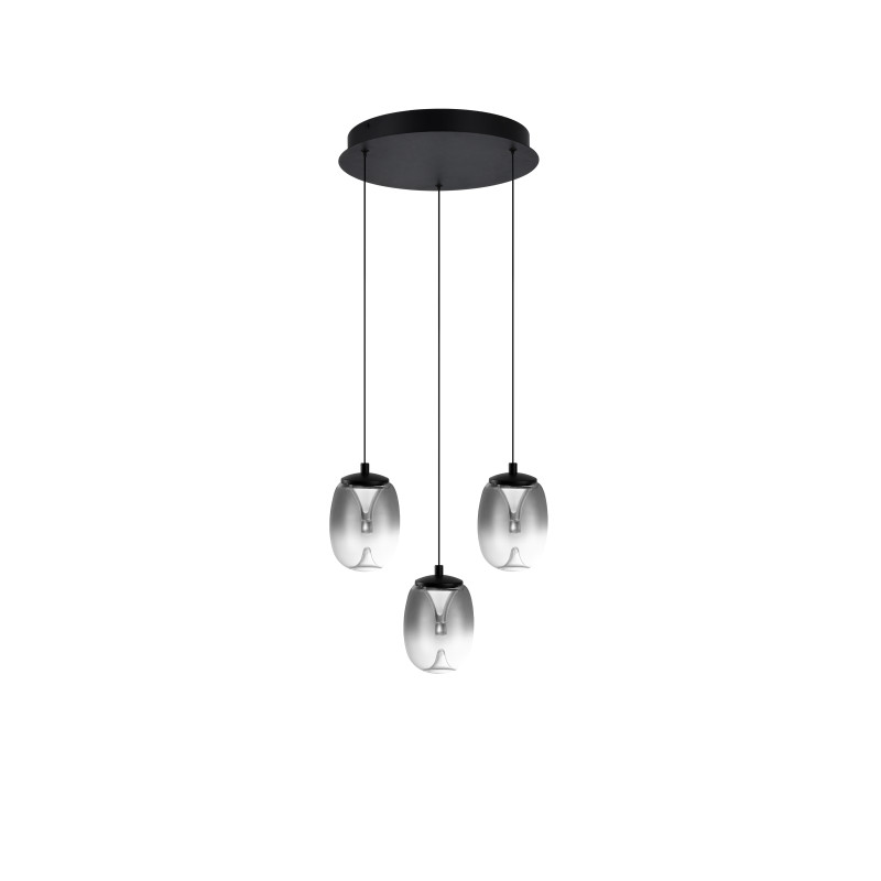 Lampa Pamela 11 Round 3 Smoky AZ6268 | Azzardo