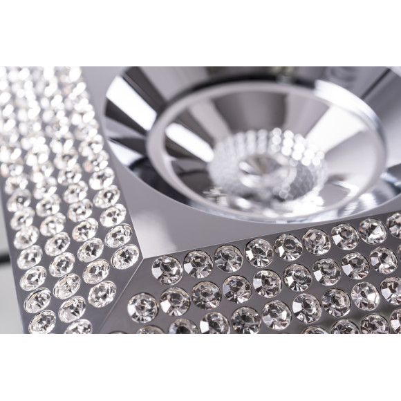 Lampa Piramide L Chrome AZ1463 | Azzardo