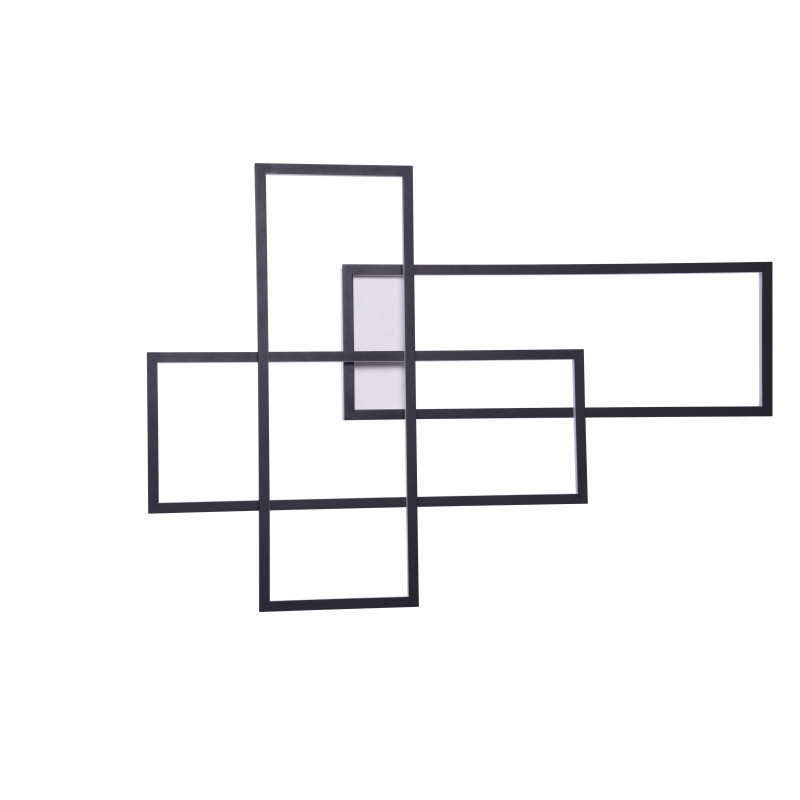 QUADRATUS WALL DIMM BLACK | Azzardo QUADRATUS WALL DIMM BLACK | Azzardo