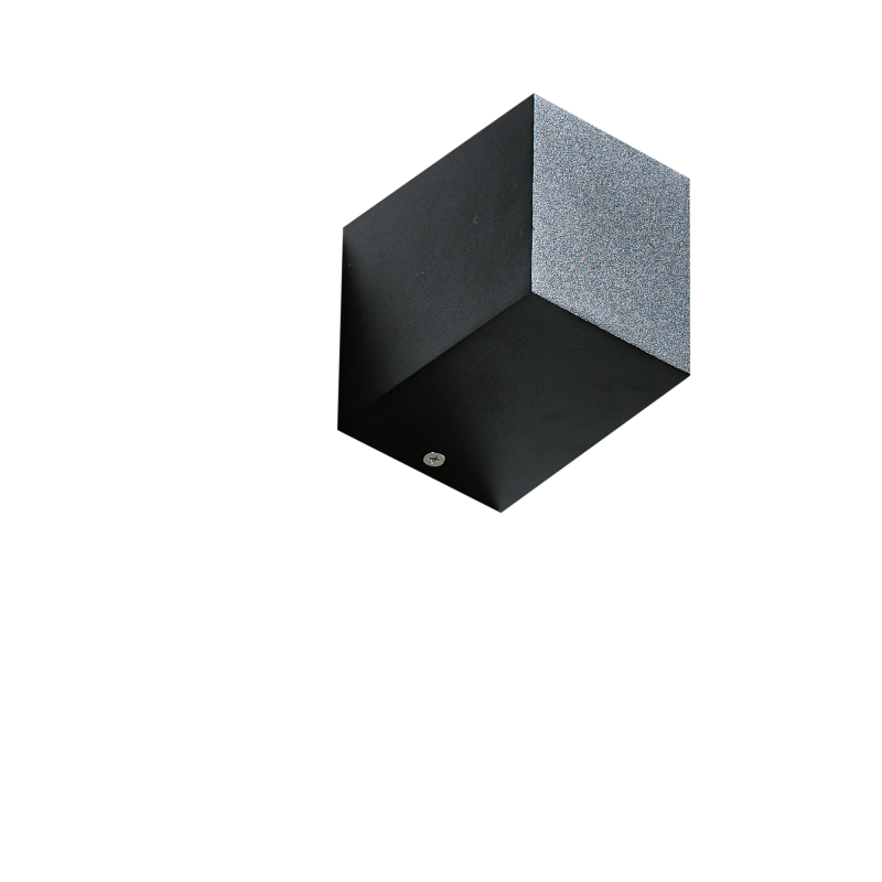 Lampa Rimini 1 Square Bk AZ4267 | Azzardo