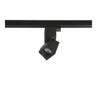 SANTOS SQUARE TRACK 3LINE 12W 3000K BK | Azzardo